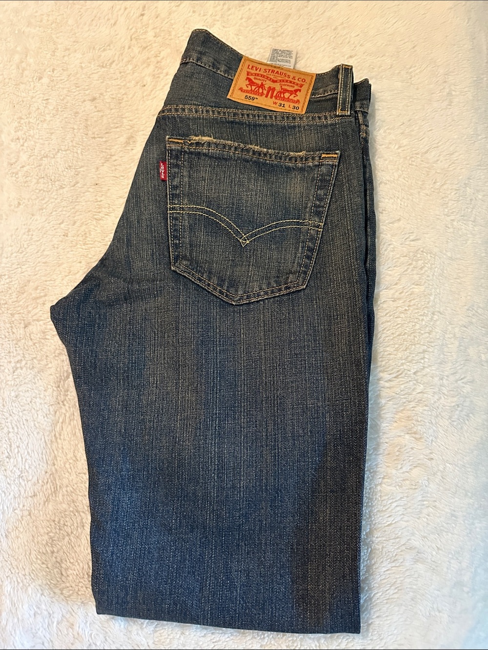 Levi's Men's Indigo Straight Jeans
